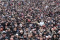 Thousands people take part in the meeting