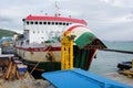 Thousands of Vehicles Crowded Merak Harbor