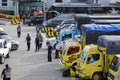 Thousands of Vehicles Crowded Merak Harbor