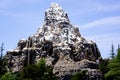 Disneyland Matterhorn Rollercoaster Bobsled Ride Royalty Free Stock Photo