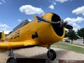 AT6 Texan WWII trainer aircraft Royalty Free Stock Photo