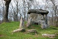 Thracian dolmen near Edirne, Turkey Royalty Free Stock Photo