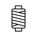 thread cone fill inside vector icon which can easily modify or edit