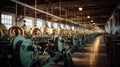 thread weaving textile mill