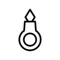threader line icon illustration vector graphic
