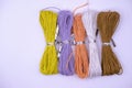 threads in different colours Royalty Free Stock Photo