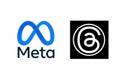 Threads. Meta. Logo Threads. Design Threads the new Social Network that will replace Twitter.