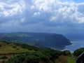 Threatening skies over Exmoor UK.