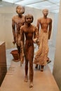 Statues of Three Ancient Egyptian Figures, Metropolitan Museum of Art, New York, USA