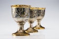 Three ancient wine cup