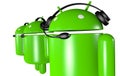 Three Android Robots Support