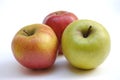 Three apples Royalty Free Stock Photo