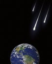 Asteroids Meteors Comets Collision Course With Ear