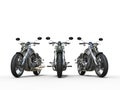 Three awesome vintage motorcycles