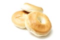 Three bagels Royalty Free Stock Photo