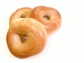 Three Bagels Royalty Free Stock Photo