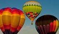 Three Balloons airborne Royalty Free Stock Photo