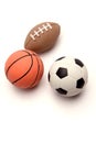 Three balls Royalty Free Stock Photo