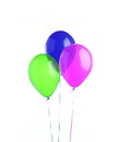 Three baloons Royalty Free Stock Photo