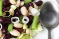 Three Bean Salad Close Up