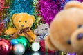 Three bear dolls Royalty Free Stock Photo
