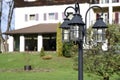 Outdoor lighting lamps used for decor and lighting