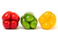 Three Bell Peppers Royalty Free Stock Photo
