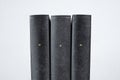 Three Black Books White Background Royalty Free Stock Photo