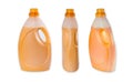 Three bottle with Fabric Softener Royalty Free Stock Photo