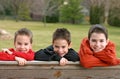 Three Boys Royalty Free Stock Photo