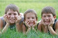 Three Boys Royalty Free Stock Photo