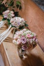 Three bridal bouquets