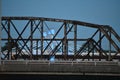 Three Bridges in Waco Texas in May 2018 Royalty Free Stock Photo