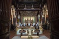 Three bronze Buddhas. Hue, Vietnam