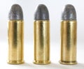 Three bullets Royalty Free Stock Photo