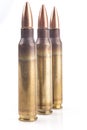 Three Bullets Row Royalty Free Stock Photo