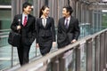 Three Business Colleagues Having Discussion Royalty Free Stock Photo