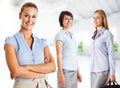 Three businesswomen Royalty Free Stock Photo