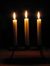 Three candles