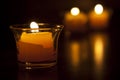 Three Candles Royalty Free Stock Photo