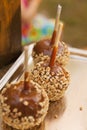 Three Caramel Apples