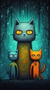 The Three Cats of the Forest