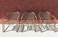 Three Chairs Royalty Free Stock Photo