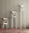 Three chairs concept