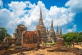 The three Chedis of Wat Phra Si Sanphet