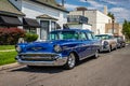 Three 1957 Chevrolet Nomad Station Wagons Royalty Free Stock Photo