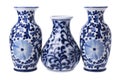 Three Chinese Floral Vases