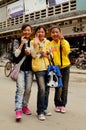 Three Chinese Teenagers, Kaifeng, China