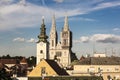 Three church towers