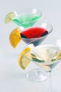 Three cocktails Royalty Free Stock Photo